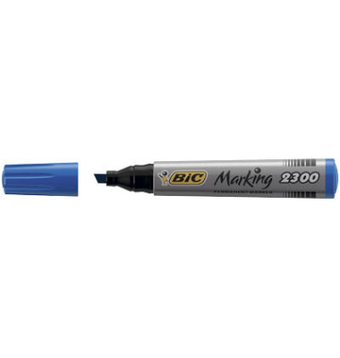 Permanentmarker MARKING 2300 ECOlutions, 8209253, blau, 3,7-5,5mm Keilspitze