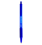 Kugelschreiber Soft Feel Clic Grip blau Mine 0,4mm Schreibfarbe blau