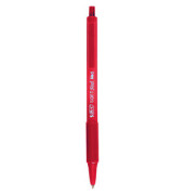 Kugelschreiber Soft Feel Clic Grip rot  Mine 0,4mm Schreibfarbe rot
