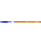 Kugelschreiber Cristal orange/blau Mine 0,35mm Schreibfarbe blau