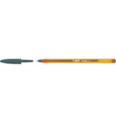 Kugelschreiber Cristal orange/schwarz Mine 0,35mm Schreibfarbe schwarz