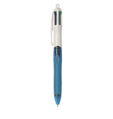 Mehrfarbkugelschreiber 4Colours Grip blau/weiß Mine 0,4mm Schreibfarbe 4-farbig