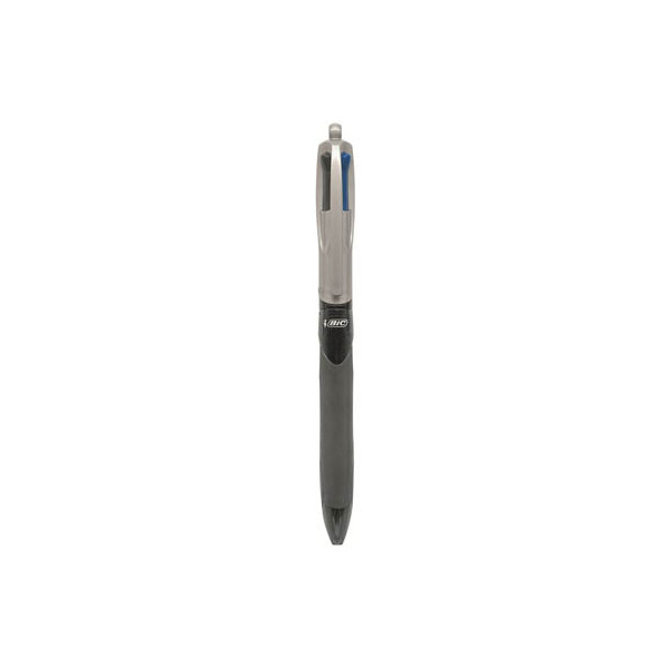 3086123372382 - Mehrfarbkugelschreiber 4Colours Grip Pro schwarz grau Mine 04mm Schreibfarbe 4-farbig 3086123372382 BIC 3086123372382 - Mehrfarbkugelschreiber 4Colours Grip Pro schwarz grau Mine 04mm Schreibfarbe 4-farbig 3086123372382 BIC