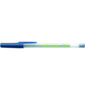 Kugelschreiber ECOlutions Round Stic 893240, blau, 0,4mm, Einweg
