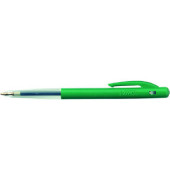 Kugelschreiber M10 clic transparent/grün Mine 0,4mm Schreibfarbe blau