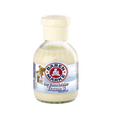 Kondensmilch Leichter Traum 3% 170g/165ml 24 Glasflaschen Kondensmilch Leichter Traum 3% 170g/165ml 24 Glasflaschen