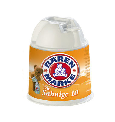 Kaffeesahne Die Sahnige 10 % Bärenma. 200g Kännchen Kaffeesahne Die Sahnige 10 % Bärenma. 200g Kännchen