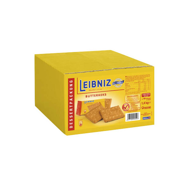 4017100095597 - Butterkeks Portionen Karton 1400g 4017100095597 288 Stück