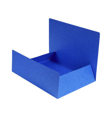 Aktenmappe Premium Manila blau A4 240x320mm 400g/qm Aktenmappe Premium Manila blau A4 240x320mm 400g/qm