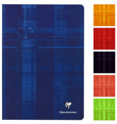 Notizbuch 63126C, Carnet piqûre, farbig sortiert, A4, liniert, 90g, 40 Blatt / 80 Seiten