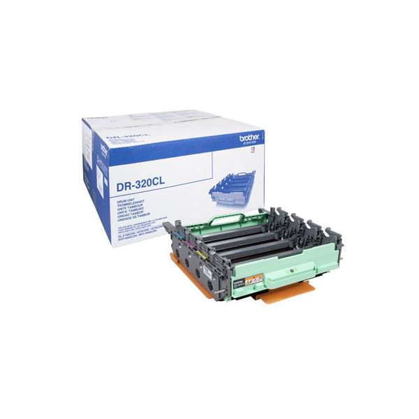 4977766679466 - Trommeleinheit DR-320CL DR320CL Original Schwarz Cyan Magenta Gelb 25000 Seiten