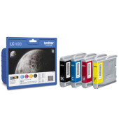 Druckerpatrone LC-1000 schwarz / cyan / magenta / gelb 1x ca 500 Seiten / 3x ca 400 Seiten Multipack