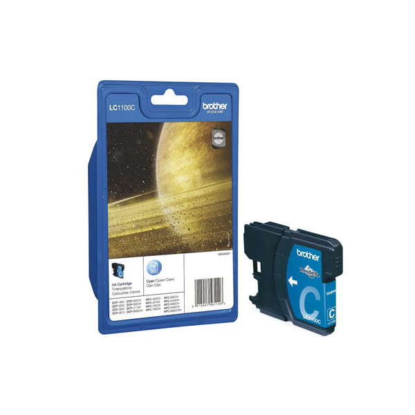 4977766659710 - Druckerpatrone LC1100C (LC-1100C) cyan ca 325 Seiten 4977766659710 Brother
