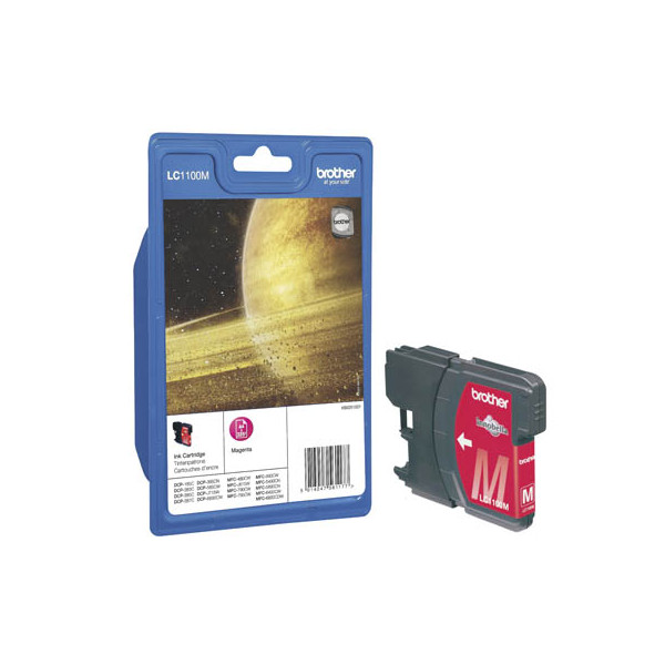4977766659758 - Druckerpatrone LC1100M (LC-1100M) magenta ca 325 Seiten 4977766659758 Brother