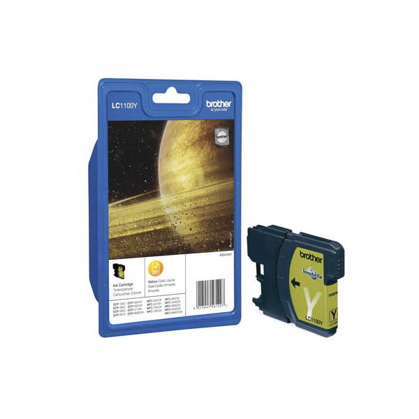 4977766659789 - Druckerpatrone LC1100Y (LC-1100Y) gelb ca 325 Seiten 4977766659789 Brother