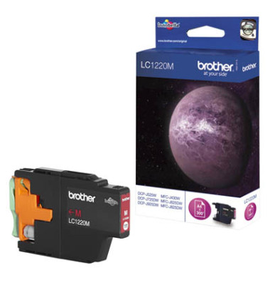 Druckerpatrone LC1220M (LC-1220M), magenta, ca. 300 Seiten