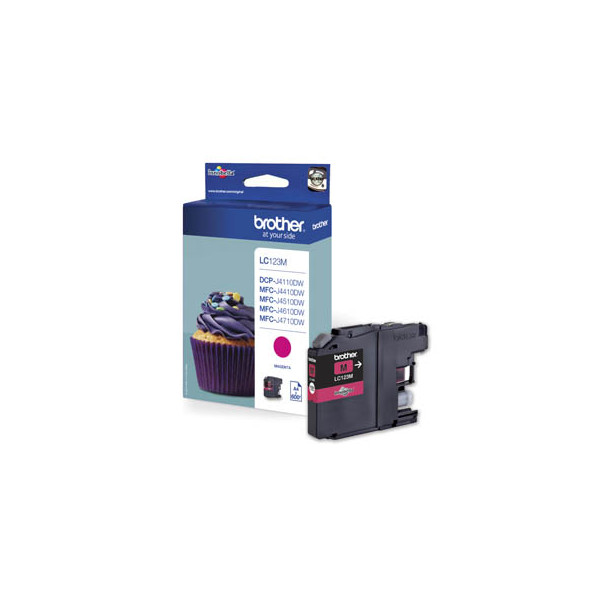 4977766713917 - LC123M brother LC-123M  magenta Druckerpatrone LC123M 4977766713917
