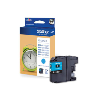 Druckerpatrone LC-125XLC cyan ca 1200 Seiten