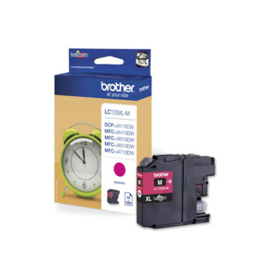 Druckerpatrone LC-125XLM magenta ca 1200 Seiten