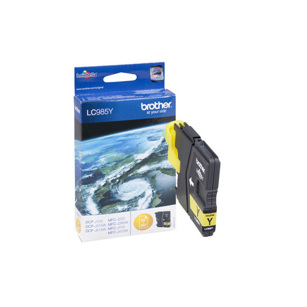 4977766675444 - - Tintenpatrone Originalzubehör LC-985Y ca 260 Seiten gelb 48ml