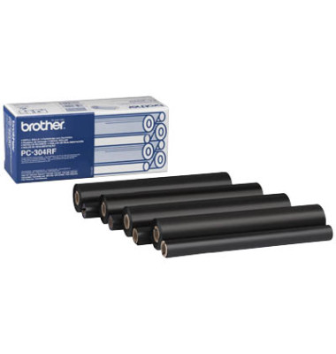 Farbband-Thermo PC-304RF für Fax schwarz Farbband-Thermo PC-304RF für Fax schwarz