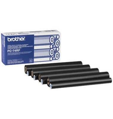 Thermotransferband PC74RF schwarz 144 Seiten 4 Stück Thermotransferband PC74RF schwarz 144 Seiten 4 Stück