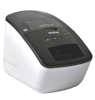 Etikettendrucker QL-700 schwarz/weiß für DK-Etiketten PC/MAC