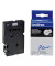 P-touch Schriftband TC-291 9mm x 7,7m schwarz/weiß laminiert selbstklebend