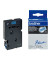 P-touch Schriftband TC-591 9mm x 7,7m schwarz/blau laminiert selbstklebend