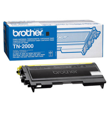 Toner TN-2000 schwarz ca 2500 Seiten