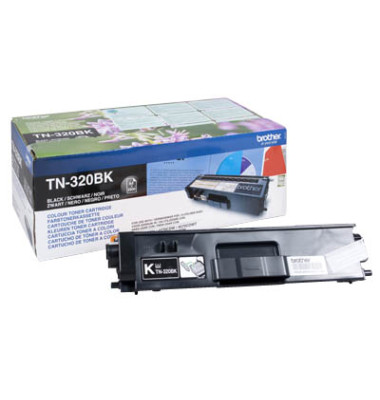 Toner TN-320BK, schwarz, ca. 2500 Seiten