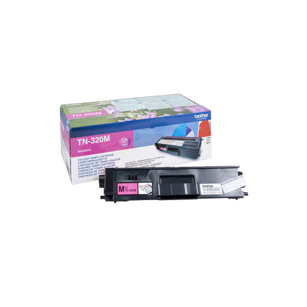 4977766679367 - TN320M - Tonerpatrone - 1 x Magenta - 1500 Seiten - für DCP 9055CDN 9270CDN HL-4140CN 4150CDN 4570CDW 4570CDWT MFC 9460CDN 9465CDN 9970CDW (TN320M)