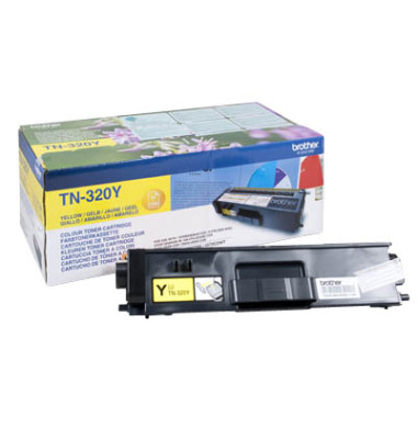Toner TN-320Y, gelb, ca. 1500 Seiten