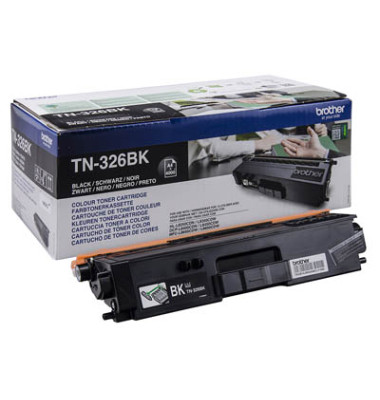 Toner TN-326BK schwarz ca 3500 Seiten Toner TN-326BK schwarz ca 3500 Seiten