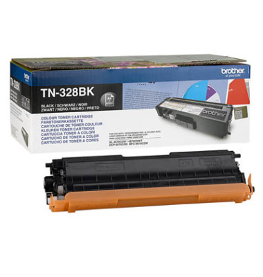 Toner TN-328BK, schwarz, ca. 6000 Seiten