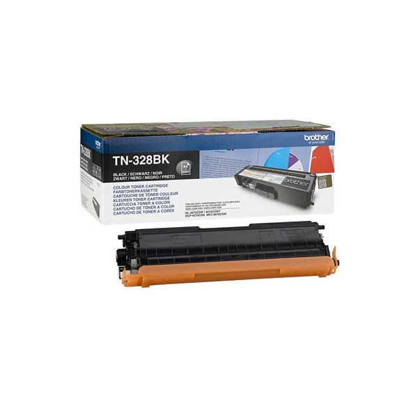 4977766679428 - TN328BK Toner TN-328BK Super Jumbo Schwarz (ca 6000 Seiten) TN328BK 4977766679428