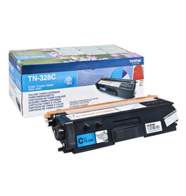 Toner TN-328C, cyan, ca. 6000 Seiten