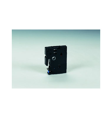 P-touch Schriftband TZe-535 12mm x 8m weiß/blau laminiert selbstklebend