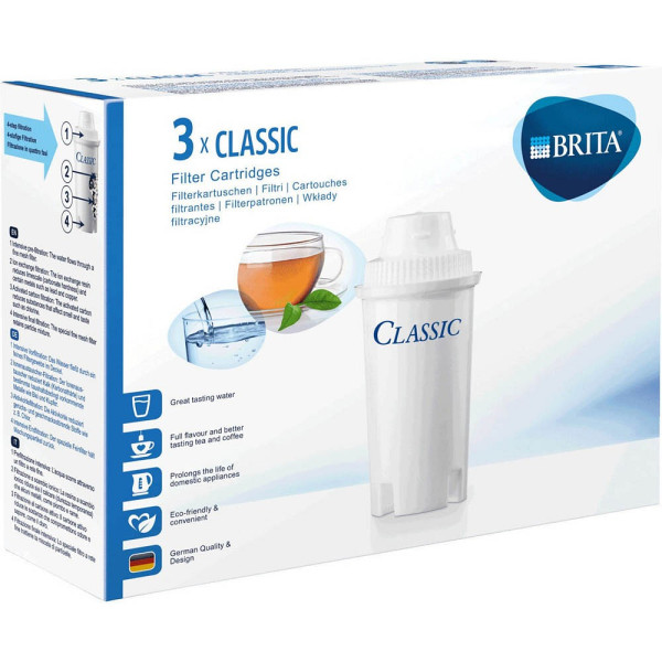 4006387020538 - 020 538 Wasseraufbereiter und Zubehör 1x3 Brita Filterkartuschen Classic Pack 3 020 538 4006387020538