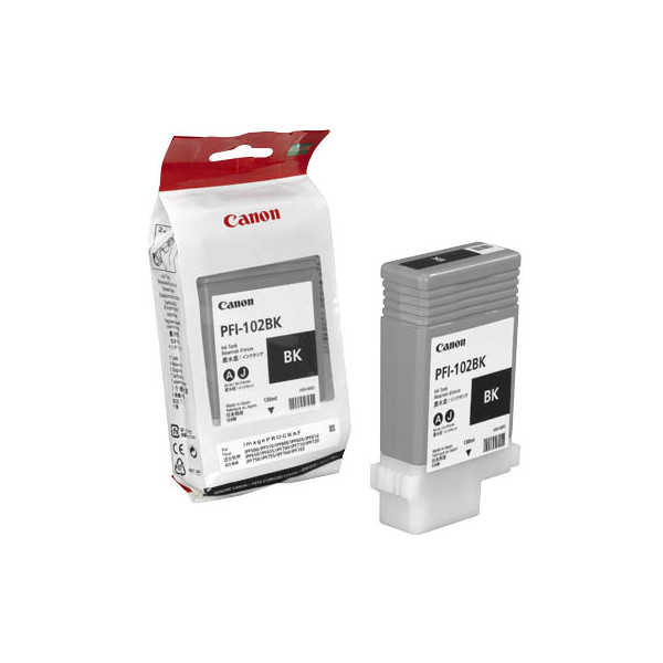 4960999299778 - 0895B001AA Druckerpatrone pigemntiertes schwarz Lucia PFI-102 bk (0895B001) - Canon