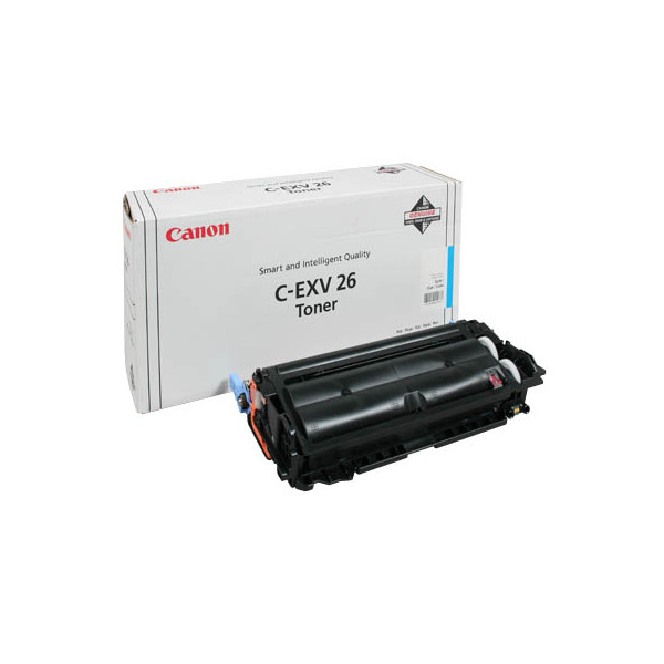 4960999612416 - C-EXV 26 - Tonerpatrone - 1 x Cyan - 6000 Seiten - für imageRUNNER C1021i C1021iF iR C1021i (1659B006)