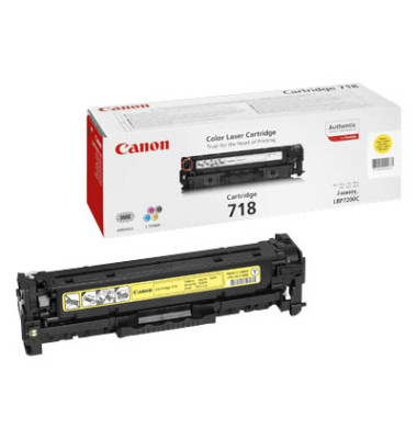Toner 718 gelb ca 2900 Seiten