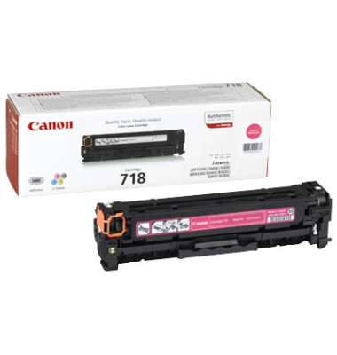 Toner 2660B002 (718), magenta, ca. 2900 Seiten