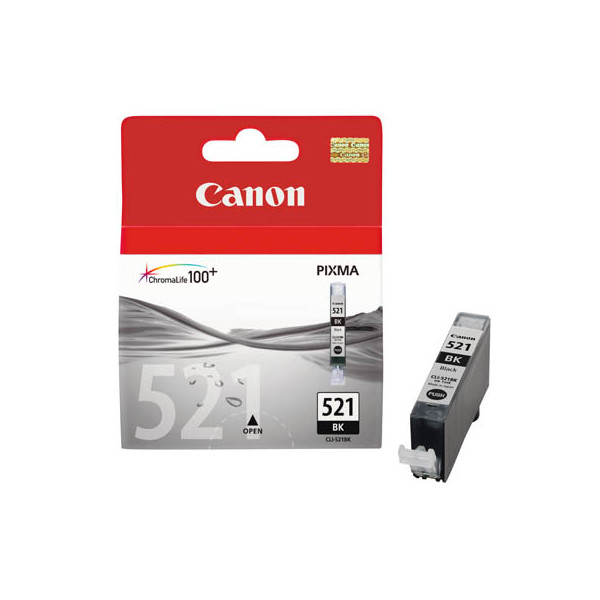 4960999577470 - - Tintenpatrone Originalzubehör CLI-521BK ca 665 Seiten schwarz 9ml