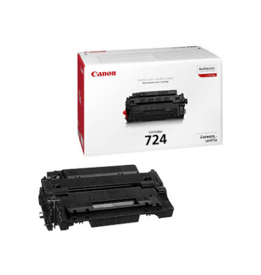 Toner 724 schwarz ca 6000 Seiten