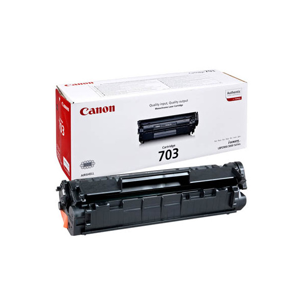 4960999256016 - Toner 7616A005 (703 BK) schwarz ca 2000 Seiten 4960999256016 Canon
