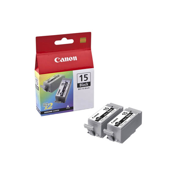 4960999174952 - Druckerpatrone BCI-15BK (8190A002) Doppelpack 2x schwarz 4960999174952 2 Stück
