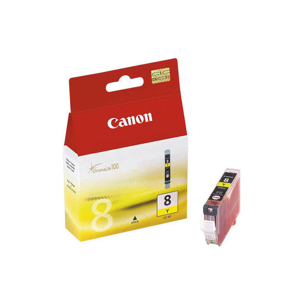 4960999272825 - greenline kompatibel zu  Canon 0623 B 001   CLI-8 Y Tintenpatrone gelb