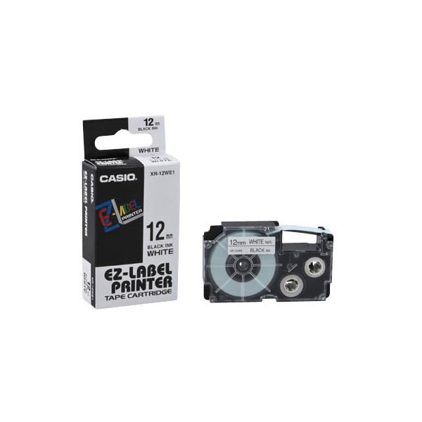 4971850120322 - 12 mm schwarz auf weiß Schriftband XR-12WE XR-12WE1-W-DJ 12 mm schwarz auf weiß 1 St XR-12WE1-W-DJ 4971850120322