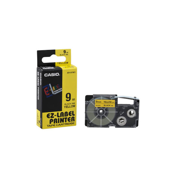 4971850117452 - XR-9YW - Selbstklebend - Schwarz auf Gelb - Rolle (09 cm x 8 m) 1 Kassette(n) Etikettenband - für KL 170 60 60SR 780